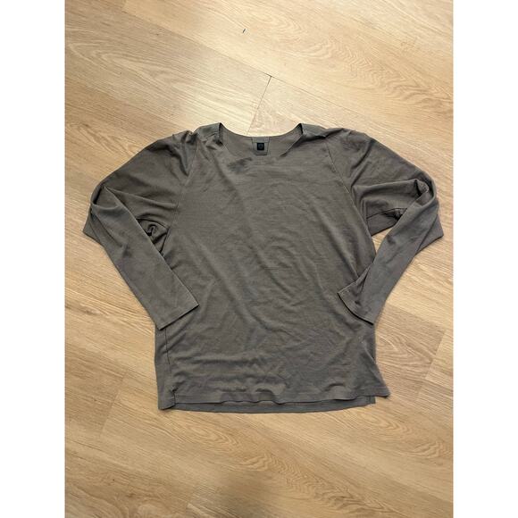 Lululemon Shirt Men’s Medium M Gray Long Sleeve Long Sleeve - Picture 1 of 3